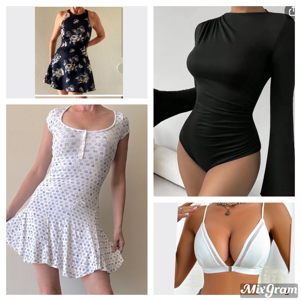bundle (8) bodysuit, Polo Shirt, bra, dresses Abercrombie & Fitch Urban S $150